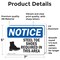 Signmission 5 in Height, 7 in Width, Vinyl Decal, Rectangle OS-2PACK-NS-D-57-L-16620 - alternate 5